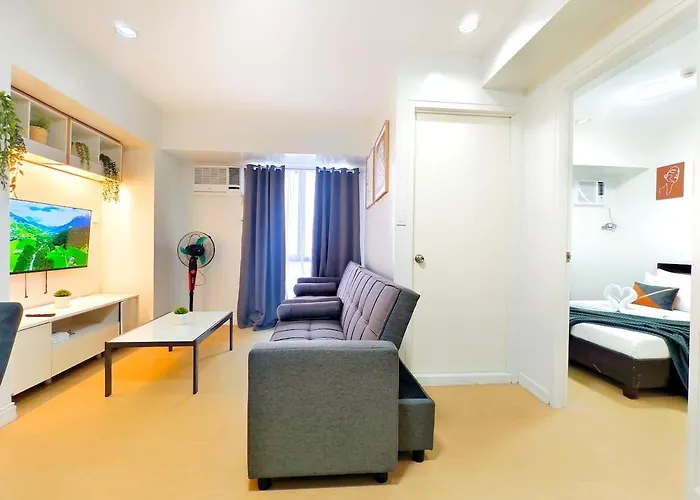 2215t2 Avida Towers It Park 1br Unit Queen Bed 4k Tv Apartment Cebu
