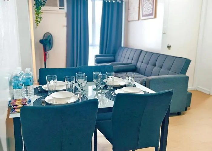 Apartment 2215t2 Avida Towers It Park 1br Unit Queen Bed 4k Tv *