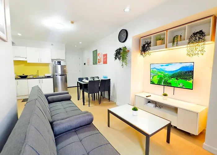 2215t2 Avida Towers It Park 1br Unit Queen Bed 4k Tv * Cebu