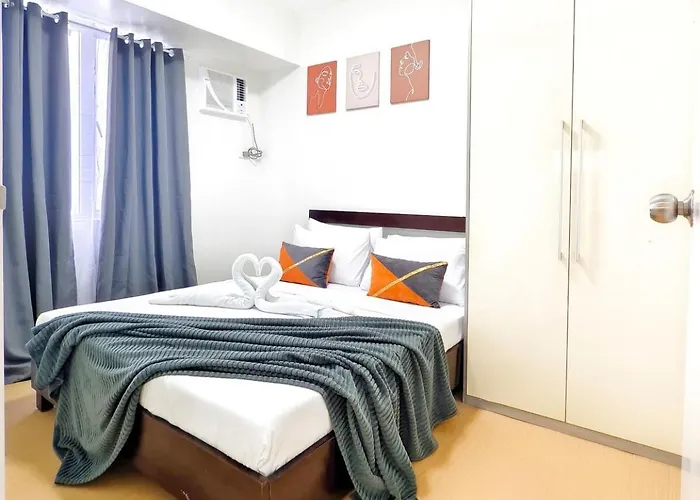 Apartment 2215t2 Avida Towers It Park 1br Unit Queen Bed 4k Tv *
