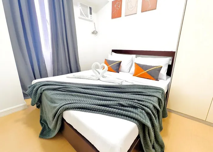 2215t2 Avida Towers It Park 1br Unit Queen Bed 4k Tv Apartment Cebu